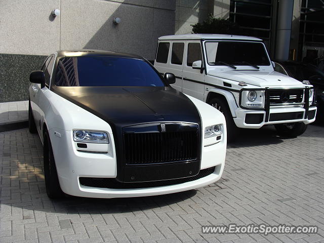 Rolls Royce Ghost spotted in Atlanta, Georgia