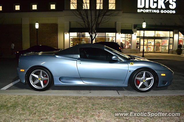 Ferrari 360 Modena spotted in Charlotte, North Carolina
