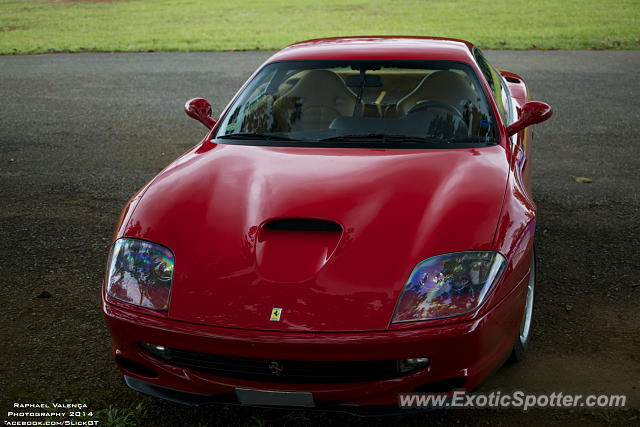 Ferrari 550 spotted in Brasilia, Brazil