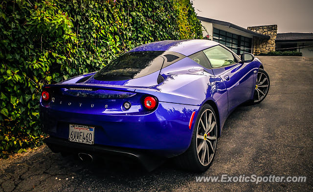 Lotus Evora spotted in Los Angeles, California