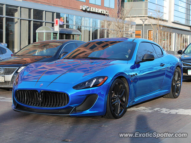 Maserati GranTurismo spotted in Denver, Colorado