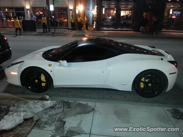 Ferrari 458 Italia spotted in Cincinnati, Ohio