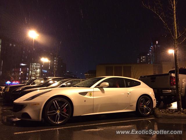 Ferrari FF spotted in Vancouver, Canada