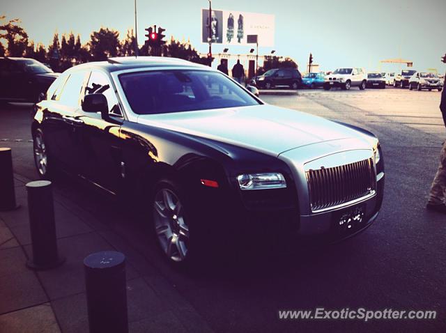 Rolls Royce Ghost spotted in Beirut, Lebanon