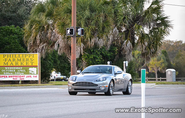 Aston Martin Vanquish spotted in Sarasota, Florida