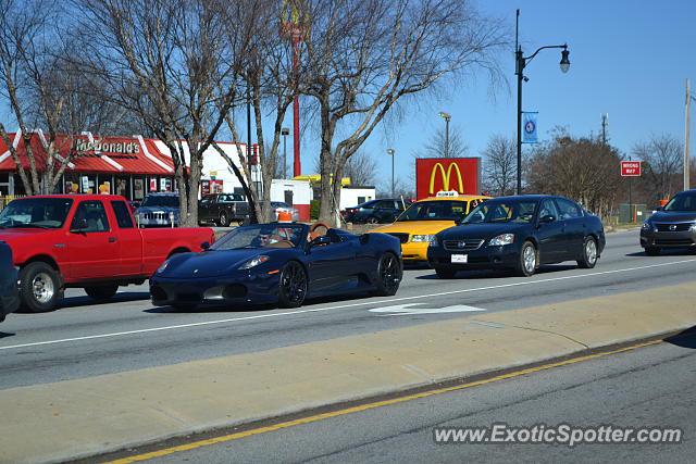 Ferrari F430 spotted in Cornelius, North Carolina