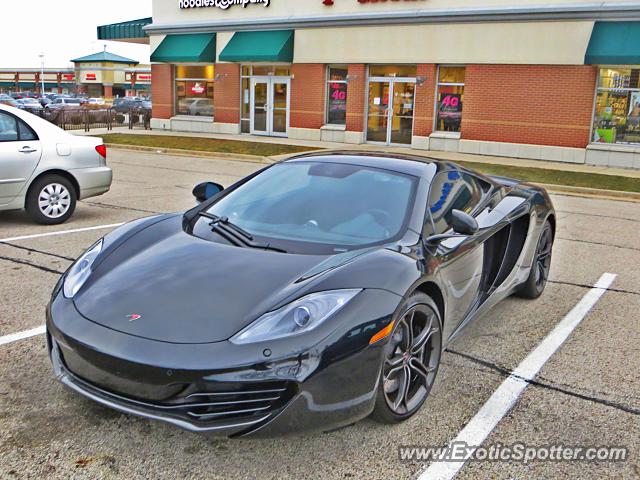 Mclaren MP4-12C spotted in Northbrook, Illinois