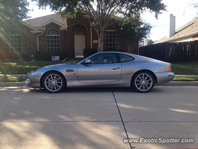 Aston Martin DB7 spotted in The Colony, Texas