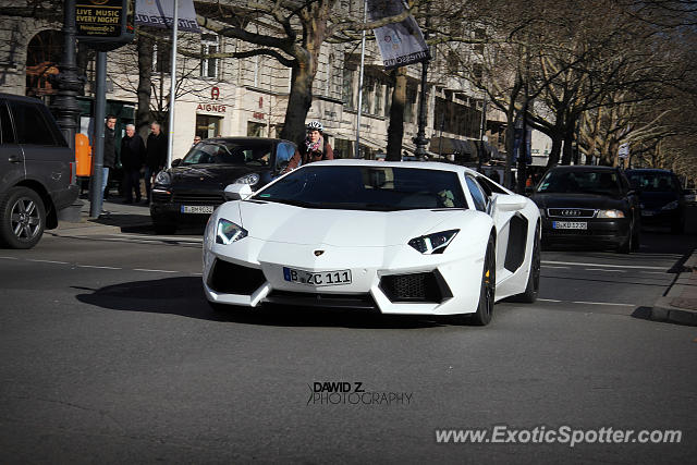 Lamborghini Aventador spotted in Berlin, Germany