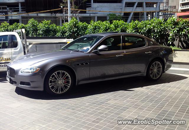 Maserati Quattroporte spotted in Melbourne, Australia