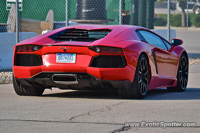 Lamborghini Aventador spotted in Kansas City, Kansas