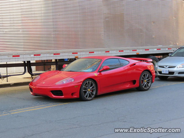 Ferrari 360 Modena spotted in Bethesda, Maryland
