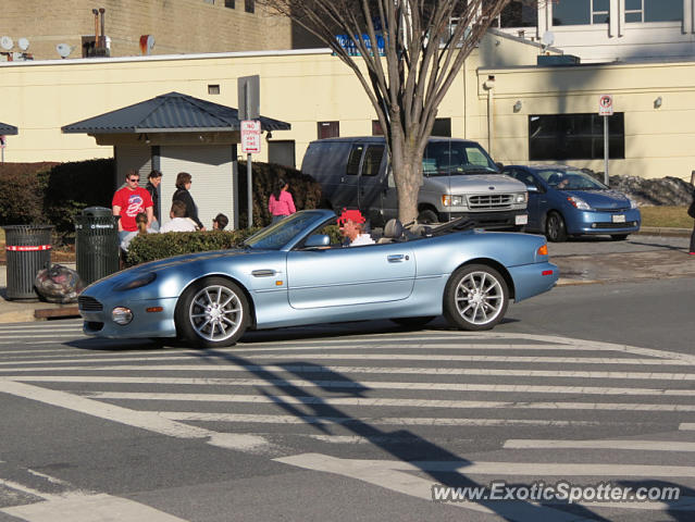 Aston Martin DB7 spotted in Bethesda, Maryland