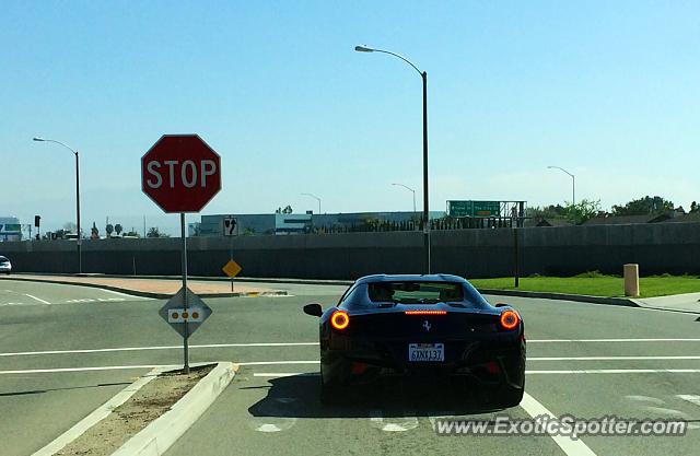 Ferrari 458 Italia spotted in Orange, California