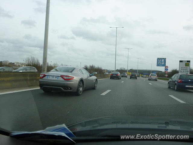 Maserati GranTurismo spotted in Brussels, Belgium