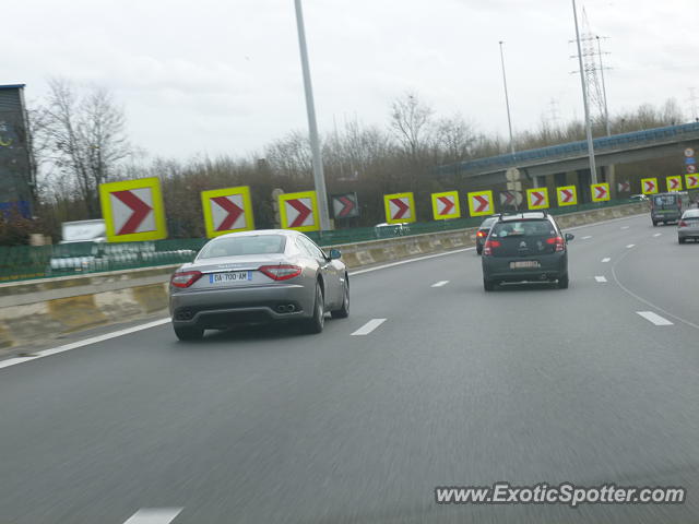 Maserati GranTurismo spotted in Brussels, Belgium