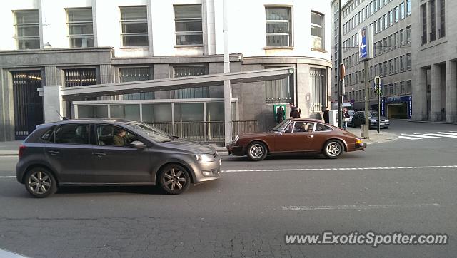 Porsche 911 spotted in Brussels, Belgium