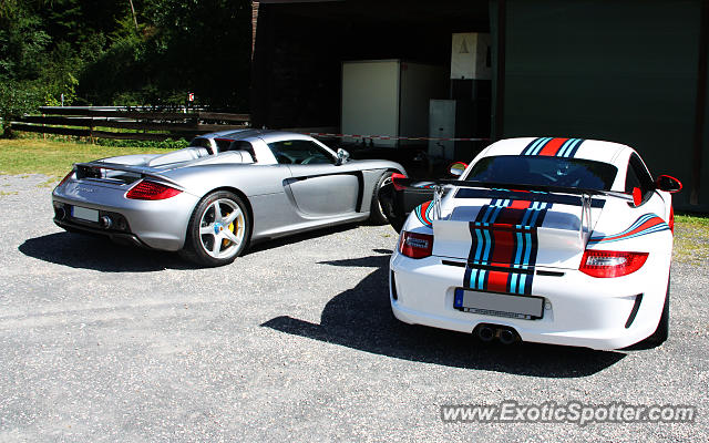 Porsche Carrera GT spotted in Adenau, Germany