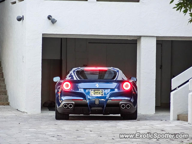 Ferrari F12 spotted in Siesta Key, Florida