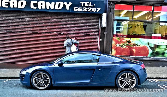 Audi R8 spotted in Douglas, United Kingdom