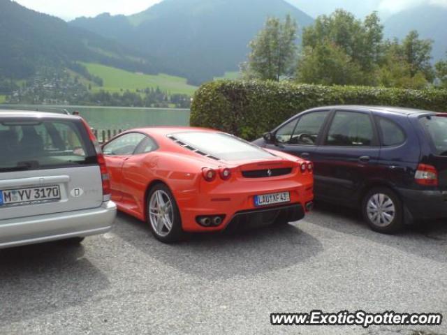 Ferrari F430 spotted in Walchsee, Austria
