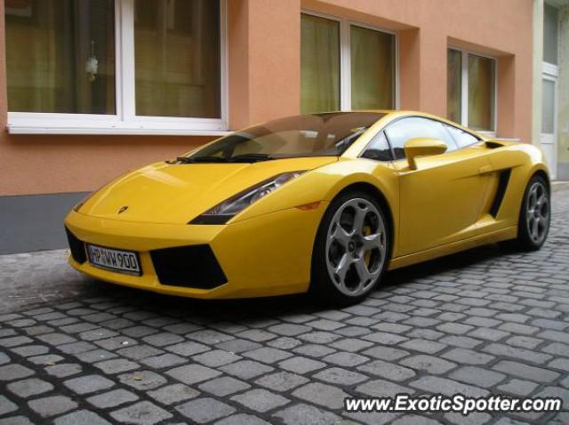 Lamborghini Gallardo spotted in Freiburg, Germany