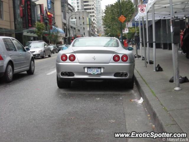 Ferrari 575M spotted in Vancouver, Canada