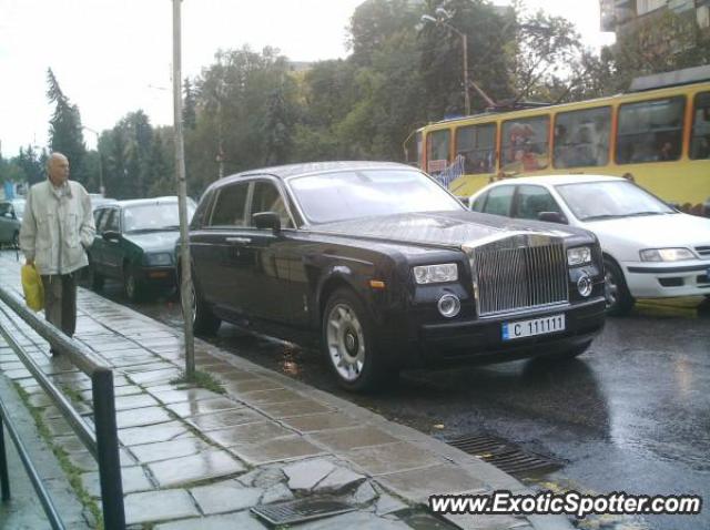 Rolls Royce Phantom spotted in Sofia, Bulgaria