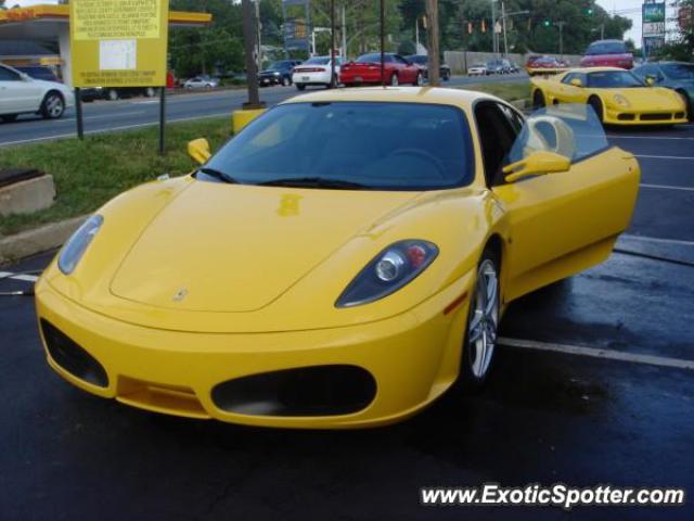 Ferrari F430 spotted in Newark, Delaware