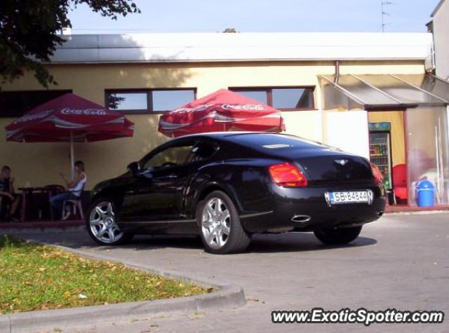 Bentley Continental spotted in Ilawa, Poland
