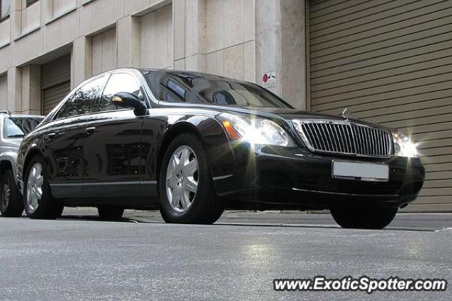 Mercedes Maybach spotted in Frankfurt, Germany