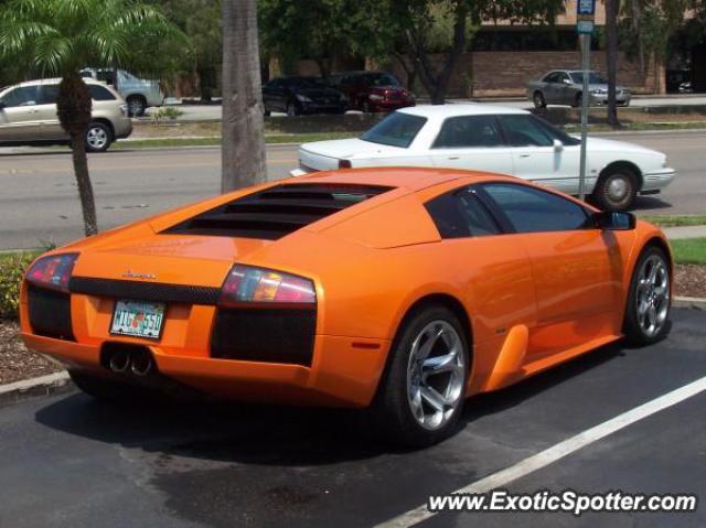 Lamborghini Murcielago spotted in Sarasota, Florida