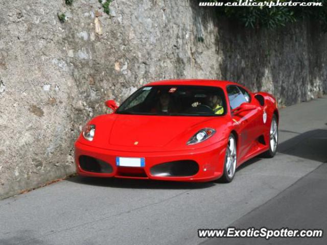 Ferrari F430 spotted in Orta, Italy