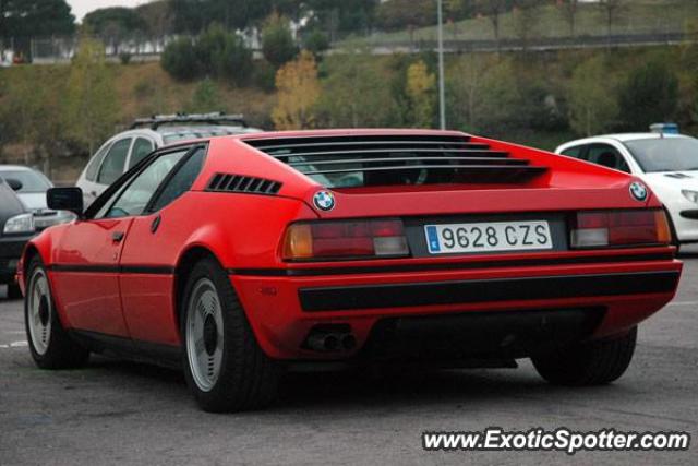 BMW M1 spotted in Montmelo (Barcelona), Spain