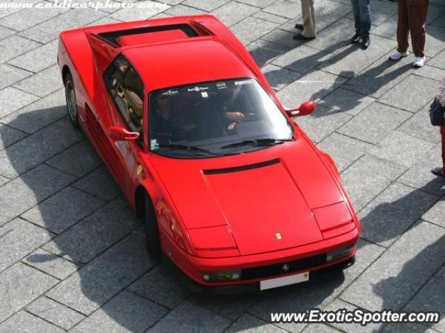 Ferrari Testarossa spotted in Orta, Italy