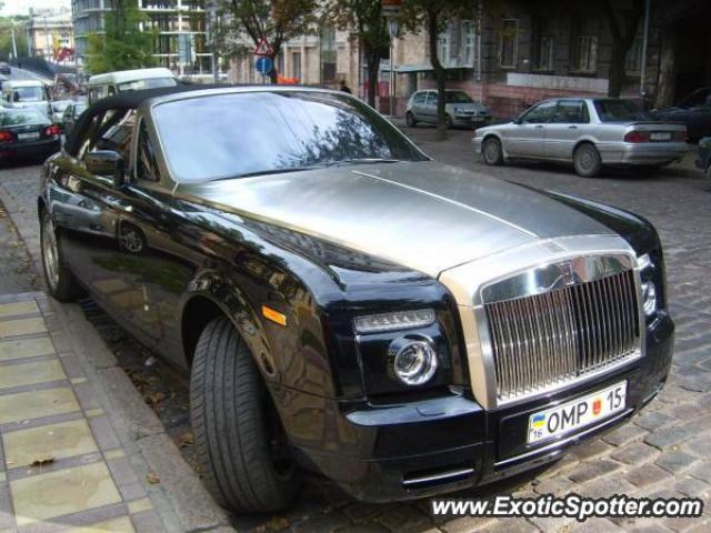 Rolls Royce Phantom spotted in Odessa, Ukraine, Russia