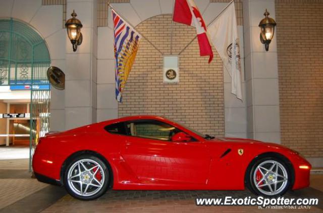Ferrari 599GTB spotted in Vancouver, Canada