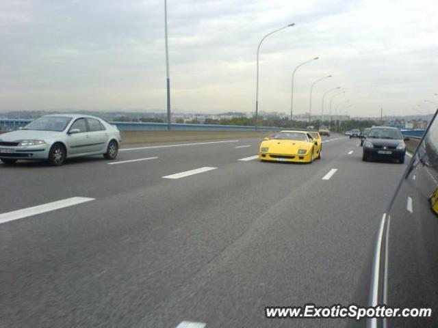 Ferrari F40 spotted in Lyon, France