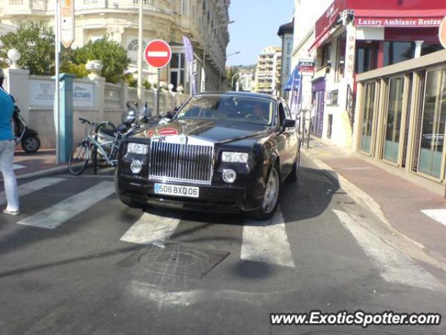 Rolls Royce Phantom spotted in Cannes, France