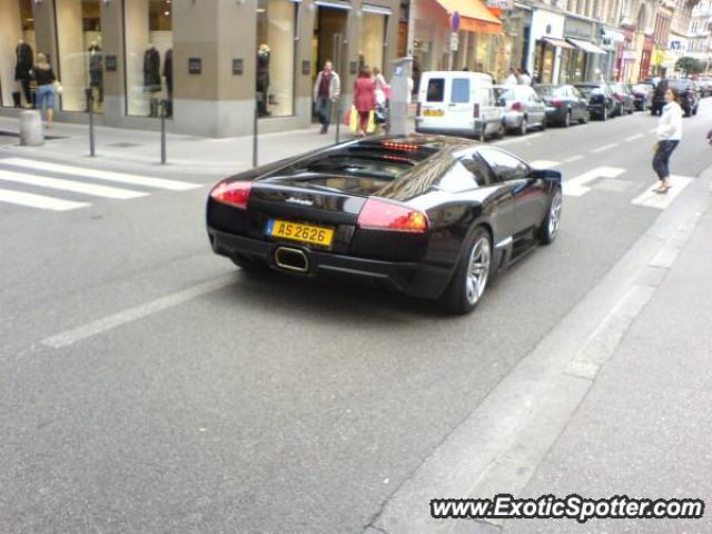 Lamborghini Murcielago spotted in Lyon, France