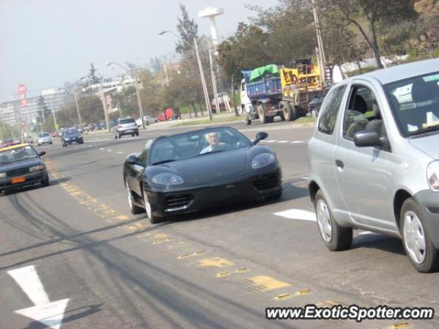 Ferrari 360 Modena spotted in Santiago, Chile
