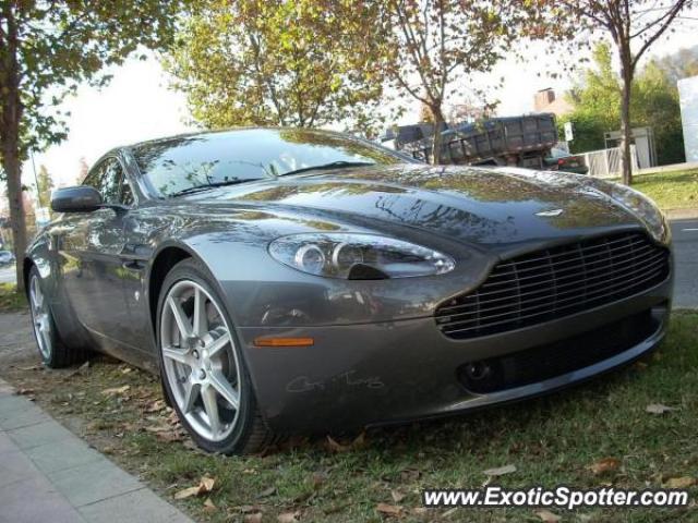 Aston Martin Vantage spotted in Santiago, Chile