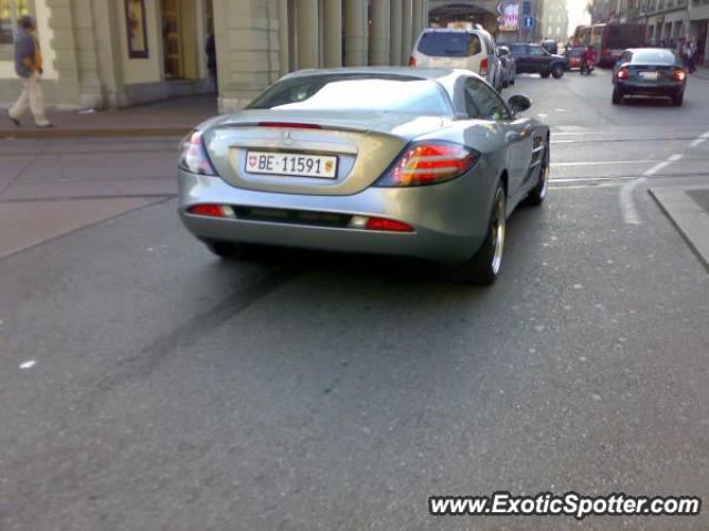 Mercedes SLR spotted in Bern, Switzerland