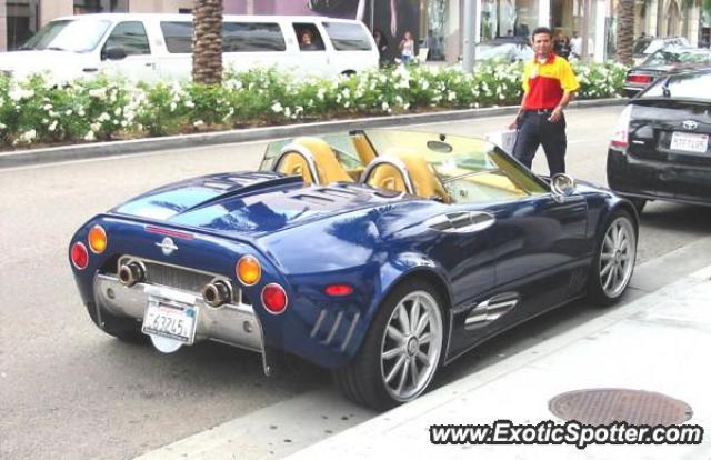 Spyker C8 spotted in Beverly Hills, California