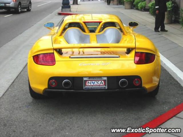 Porsche Carrera GT spotted in Beverly Hills, California
