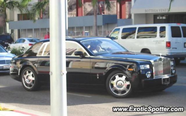Rolls Royce Phantom spotted in Beverly Hills, California