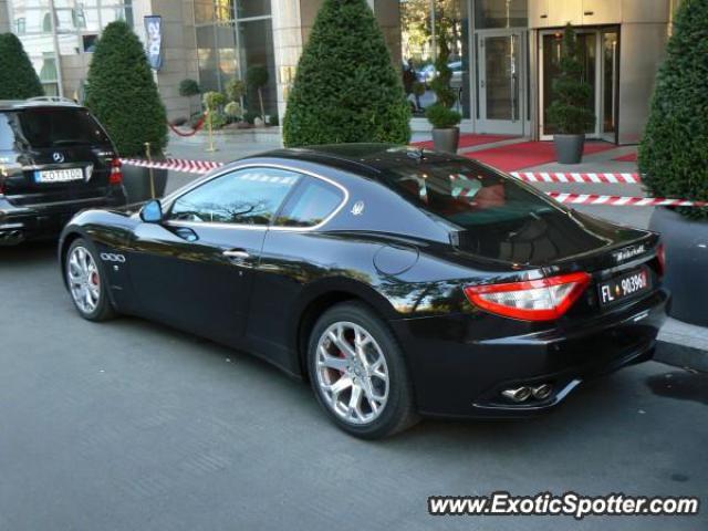 Maserati GranTurismo spotted in Budapest, Hungary