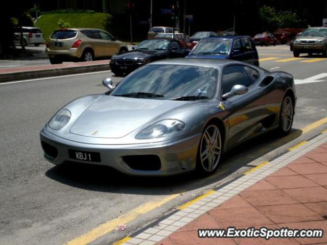 Ferrari 360 Modena spotted in Kuala Lumpur, Malaysia