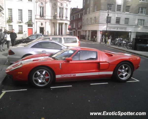 Ford GT spotted in London, United Kingdom