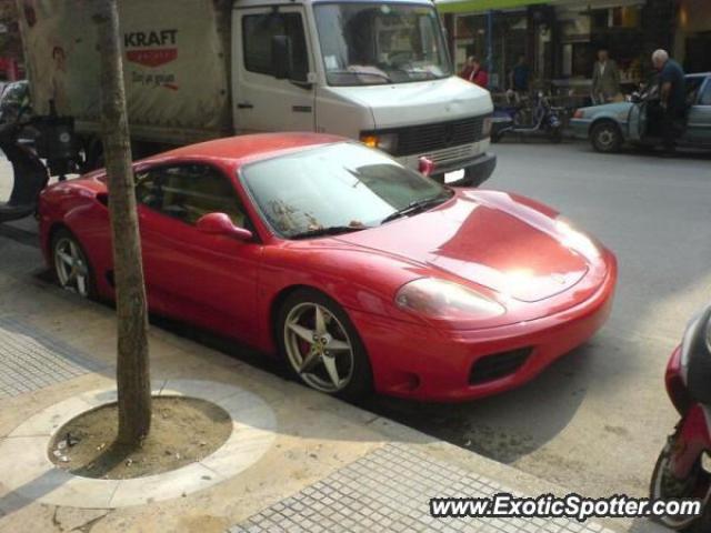 Ferrari 360 Modena spotted in Thessaloniki, Greece